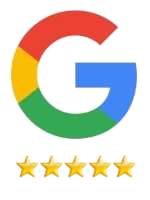 5 stars on google
